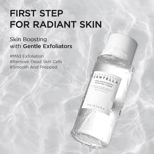 Skin1004 Tone Balancing Boosting Toner Korean Face Toner For Uneven Skin Tone Centella Toner With Niacinamide & Madewhite Gentle Exfoliating Radiant Skin Korean Skin Care 7.10 Fl.Oz / 210Ml