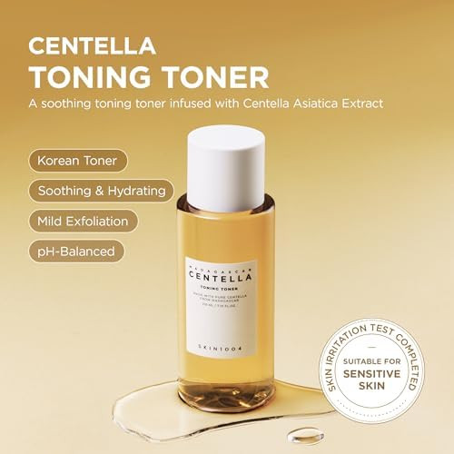 Skin1004 Centella Toning Toner 13.52 Fl.Oz 400Ml Korean Face Toner With Madagascar Centella Asiatica & Hyaluronic Acid For Hydrating Soothing And Moisturizing Pha Exfoliator Korean Skin Care