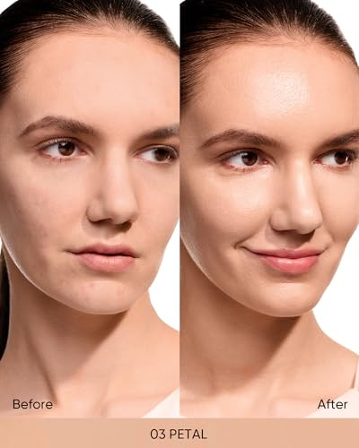 Skintific Pink Glow Cushion Foundation(03 Petal)+Peptide Brightening Lip Serum(02 Ivory)