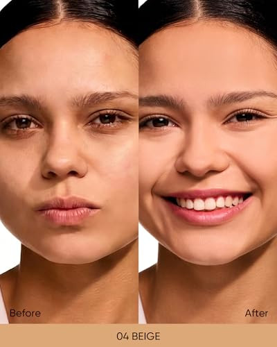 Skintific Velvet Matte Cushion Foundation Blue 04 Beige Full Coverage12H Oil ControlWaterproof & Ultra Cover Powder Foundation Full Coverage Matte Finish