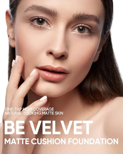 Skintific Velvet Cushion Foundation With Hydrating Brightening Lip Serum
