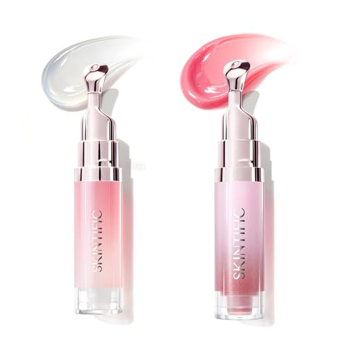 Skintific Peptide Brightening Lip Serum 00 Clear & 01 Baby Pink