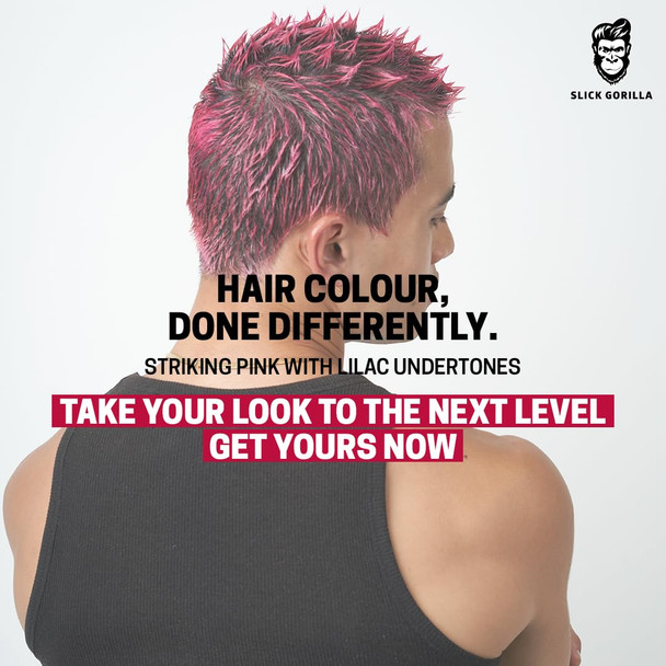 Slick Gorilla Semi Permanent Hair Dye For Men 3.38 Fl Oz Vegan Hair Color Cruelty Beard And Hair Dye Conditioning And Nourishing Formula Lasts 5 6 Washes Temporary Hair Color