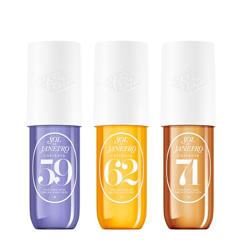 Sol De Janeiro Vanilla Lovers Perfume Mist Bundle - Cheirosa 62 71 And 59 3 Fl Oz.(Pack Of 3)