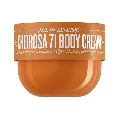 Sol De Janeiro Limited Edition Cheirosa 71 Shimmering Body Cream 8.1 Fl Oz/ 240Ml Vanilla Body Cream