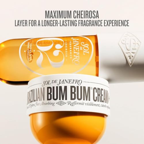 Sol De Janeiro Brazilian Bum Bum Cream & Cheirosa 62 Hair And Body Fragrance Mist Duo 8.1 Fl Oz