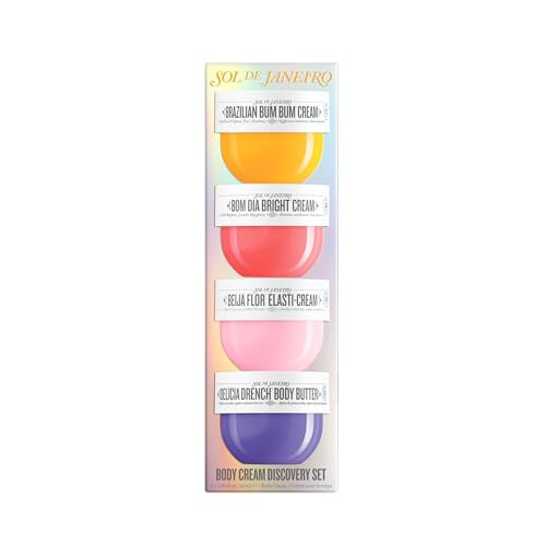 Sol De Janeiro Body Boldly Body Cream Discovery Set Trial Size Beauty Minis Set Set Of 4 - 25Ml Exclusive
