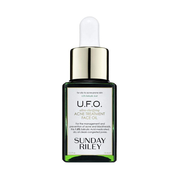 Sunday Riley U.F.O. Ultra-Clarifying Salicylic Acid And Tea Tree Acne Treatment Face Oil
