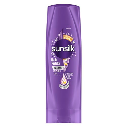 Sunsilk Conditioner Liscio Perfetto For Straight Hair 200 Ml 6.7 Fl Oz - Made In Italy Purple