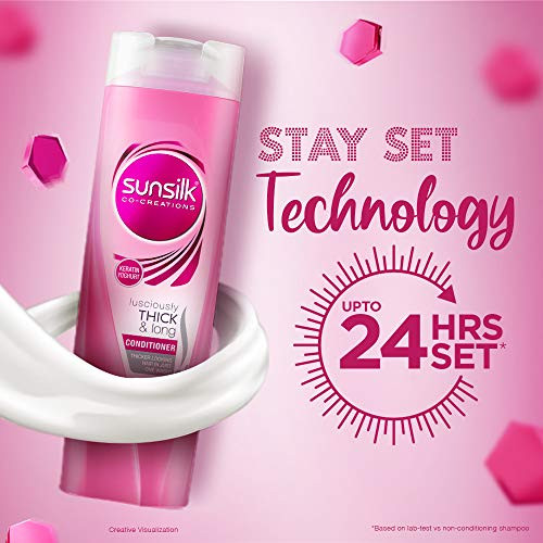 Sunsilk Lusciously Thick & Long Lavender Conditioner 340 Ml1 Count
