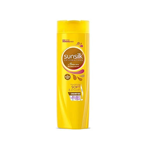Sunsilk Nourishing Soft And Smooth Shampoo For Silky Smooth Hair 180Ml