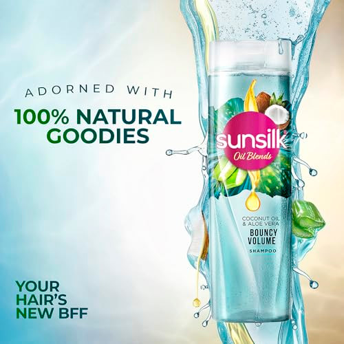 Sunsilk Coconut Water & Aloe Vera Volume Hair Shampoo 370 Ml