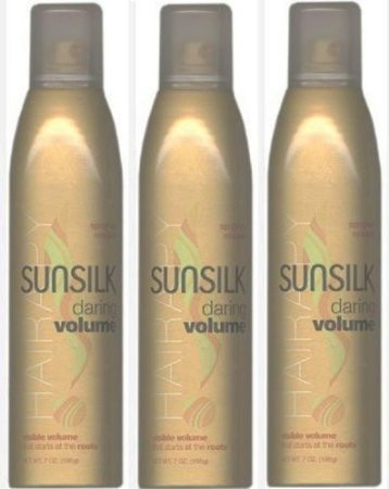 Sunsilk Daring Volume Spray On Mousse 9 Oz (3 Pack)
