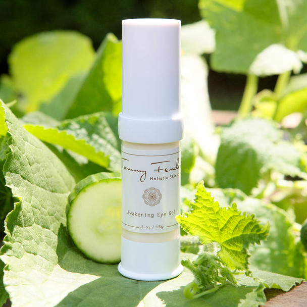 Tammy Fender - Awakening Eye Gel Natural Organic Cruelty- Non-Toxic Travel Skincare Soothe & Hydrate Tired Eyes Lightweight Formulated For Men & Women (.5 Oz 15 G)