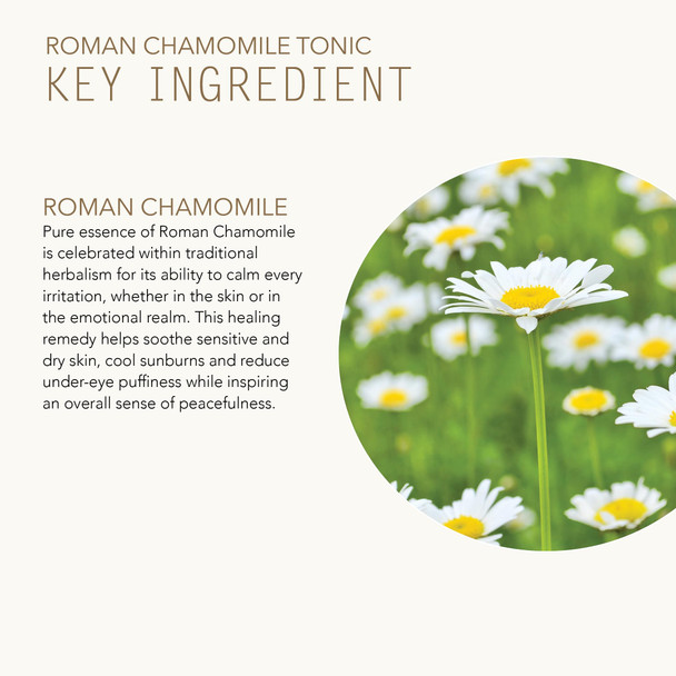 Tammy Fender - Roman Chamomile Tonic Face Toner Natural Organic Cruelty Non-Toxic Skincare Hydrate Restore Calm Sensitive Skin Safe (6 Oz 178 G)