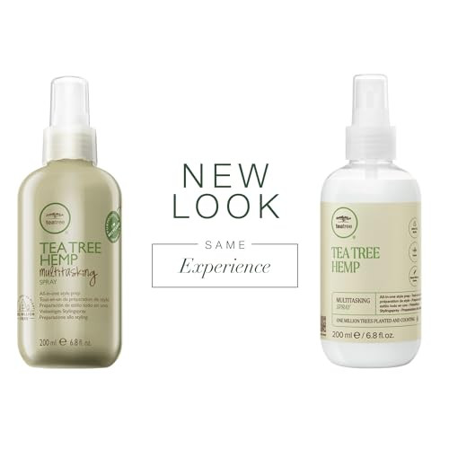Tea Tree Hemp Multitasking Spray All-In-1 Style Prep For All Hair Types 6.8 Fl. Oz