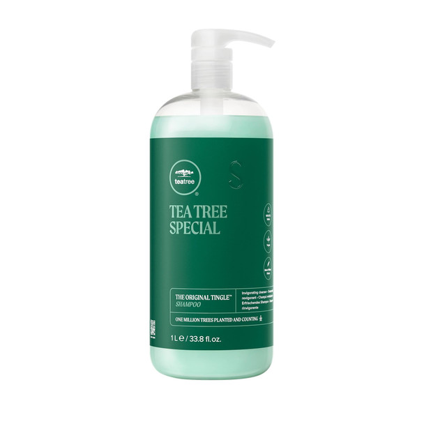 Tea Tree Special Shampoo Deep Cleans Refreshes Scalp For All Hair Types Especially Oily Hair
