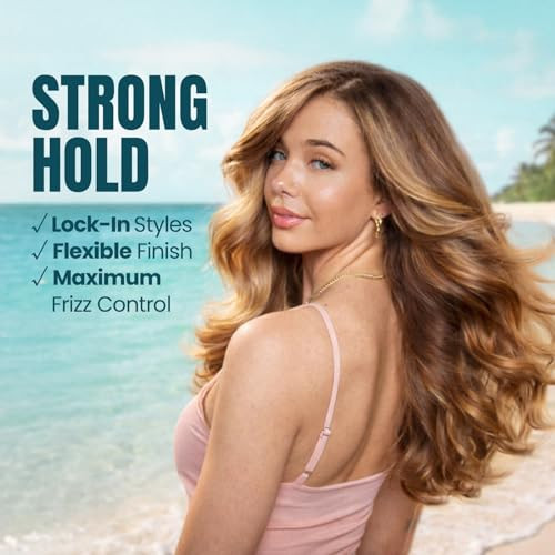 The Beachwaver Co. Major Moment Strong Hold Hairspray - Full Size (8.3 Oz) Extra-Strength Vegan Hairspray For Long-Lasting Styles W/Brushable Finish - Removes Frizz & Locks In Style
