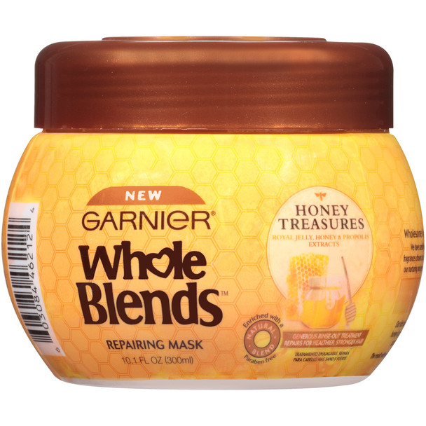 Garnier Whole Blends Repairing Mask, Honey Treasures Extracts 10.10 Oz