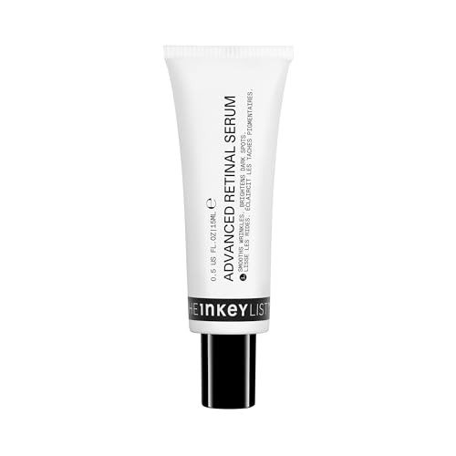 The Inkey List Advanced 0.2% Retinol Serum 0.5 Fl Oz 0.2% Retinal 2% Sirtalice & 1.2% Syrelief Accelerated Skin Renewal Smooths & Firms Improves Elasticity Suitable For All Skin Types