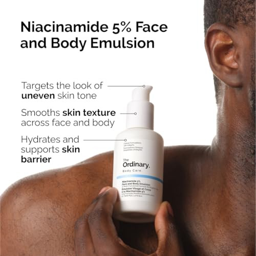The Ordinary Face & Body Set Daily Skincare Routine With Niacinamide 5% Face & Body Emulsion Natural Moisturizing Factors + Inulin Body Lotion And Natural Moisturizing Factors + Hyaluronic Acid
