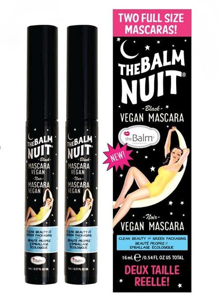 Thebalm Nuit Duo Vegan Mascara (1 Pack Of 2)