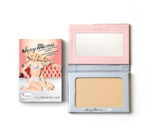 Thebalm Sexy Mama Anti-Shine Translucent Powder Soft & Matte Finish 0.14 Ounce
