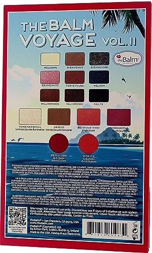 Thebalm Balm Voyage 2 Palette