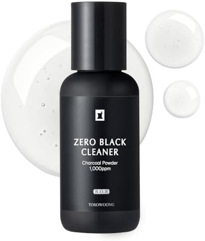 Tosowoong Zero Black Cleaner Blackhead Remover With Salicylic Acid Witch Hazel And Charcoal Exfoliating Face Wash Sebum Softener And Chemical Peel For Face Korean Skin Care 50Ml 1.69 Fl. Oz