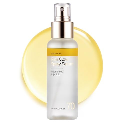Tosowoong Tone Correcting & Glow Bundle - Dark Spot 35 Fade Cream With Arbutin & Rice Spray Serum With Vitamin C - Hyper-Pigmentation Care & Glass Skin Mist Set