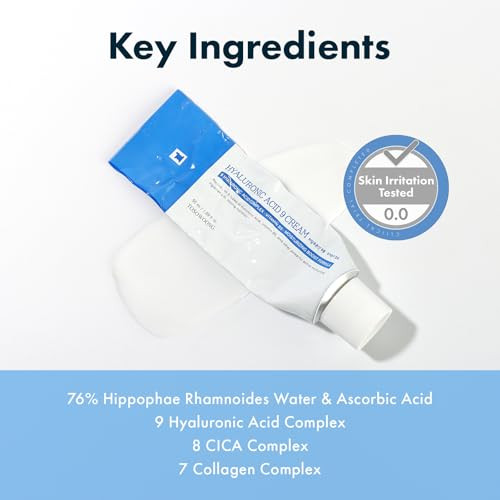 Tosowoong Ultimate Korean Moisturizer Set: 70% Cica For Redness 9-Type Hyaluronic For Dryness Low Molecular Collagen For Elasticity - Day & Night Care Kit