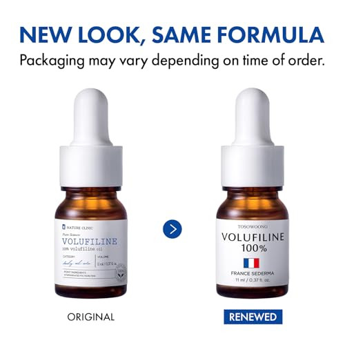Tosowoong Volufiline Serum 100% France Sederma Volufiline Concentrate For Plumping Skin Firming Boost And Glass Skin Glow Skincare For Face Lip And Body 11Ml 0.37 Fl. Oz