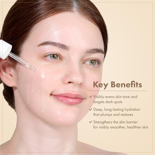 Tosowoong Real Rice Glow Serum With 80% Rice Bran Water And Niacinamide For Dark Spots Uneven Skin Tone Dull Skin Radiant Glow And Daily K-Beauty Skincare For All Skin Types 33Ml / 1.11 Fl. Oz