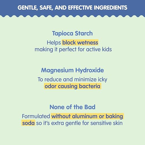 Tubby Todd Deo Stick - Kids Deodorant - Aluminum- Baking Soda- Citrus Vanilla Deodorant For Sensitive Skin - Odor Protection With Tapioca Starch & Magnesium - Safe For Kids & Tweens - 2Pk