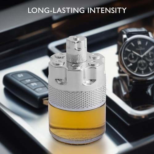 Urban Collection Azura Noir For Men Eau De Parfum - Woody Spicy Fragrance - Long-Lasting Cologne Choice For Daily Wear - Top Notes Of Lemon Nigerien Ginger Refreshing Mint & Lavender - Elegant 100Ml Bottle