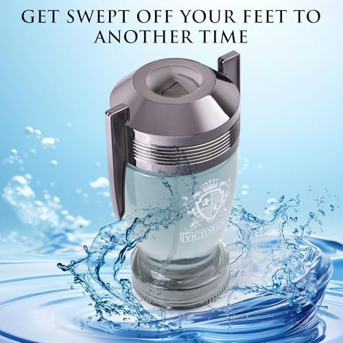 Urban Collection Victorious For Men Eau De Toilette - Woody & Aquatic Fragrance - Aromatic Bay Leaf & Jasmine & Woody Base Of Guaiac Wood Patchouli Oak & Ambergris - Fresh & Sporty Composition - 100Ml Spray Bottle