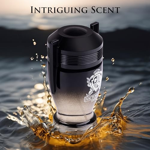 Urban Collection Victorious Sport Eau De Toilette For Men 3.4 Fl Oz- A Fragrance Built For Champions - Spicy Sweet & Lemon Warm Base Of Vanilla Tonka Bean & Amber Ideal For Special Occasion Elegant