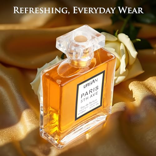 Urban Collection Paris 5Th Avenue For Women Eau De Parfum - Top Notes Of Aldehydes Neroli Ylang Ylang Bergamot & Peach - Base Scents From Vetiver Patchouli Oakmoss Sandalwood & Vanilla - Elegant 100Ml Bottle
