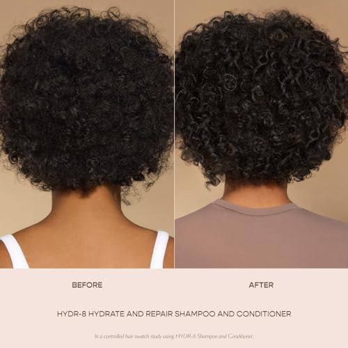 Vegamour Hydr-8 Hydrate And Repair Shampoo Cleanses And Hydrates Dry Damaged Hair With Amino Acids And Karmatin Clean Vegan Cruelty- Clinically Proven And Color Safe (8 Fl Oz)