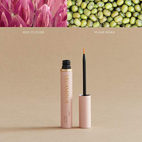 Vegamour Gro Lash Serum Eyelash Enhancer Vegan Eyelash Serum For Fuller Thicker Looking Lashes In As Soon As 30 Days 3 Ml