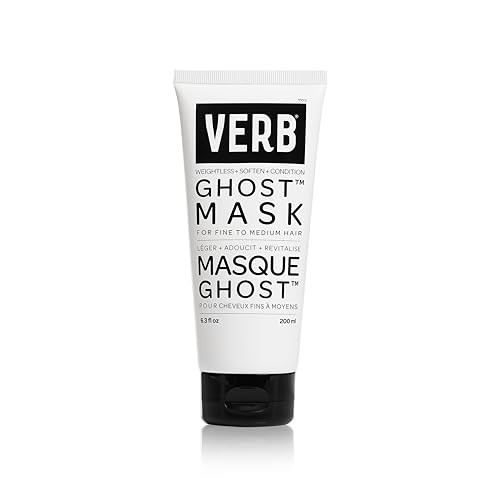 Verb Ghost Hair Mask 6.3 Fl Oz - Deep Conditioning Hair Treatment Infused With Moringa Oil Defrizzes + Promotes Shine- Vegan No Parabens Or Harmful Sulfates