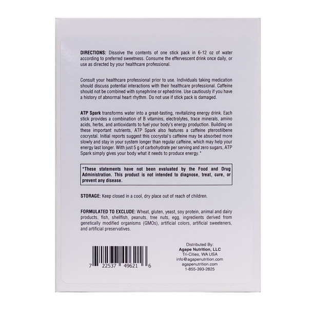 Protocols For Health Atp Spark Mixed Berry 30 Servings