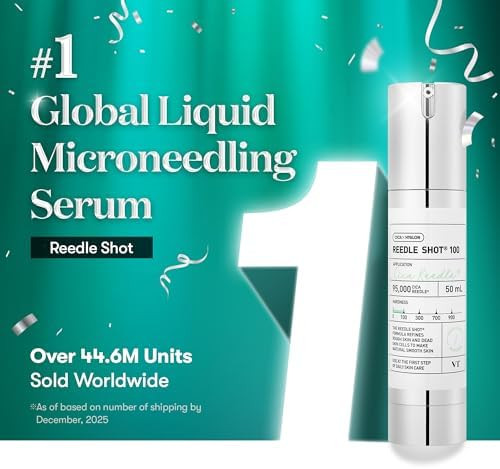 Vt Cosmetics Bundle Cica Reedle 100 And 300 Helps Absorption Centella And Hyaluronic Acid Complex Intensive Korean Skincare (1.69 Oz + 13.69Oz / 50Ml+50Ml)