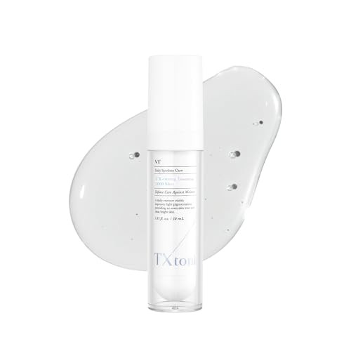 Vt Cosmetics Tx Toning Essence 1000 Shot Tranexamic Acid Serum With Niacinamide Glutathione For Radiant Glass Skin Face Dark Spots Sun Spots Age Spots Acne Scar Korean Skin Care (1.01 Fl. Oz.)