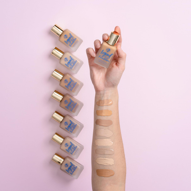 W7 Legend Foundation - Creamy Liquid Foundation For Poreless Semi-Matte Medium Coverage 28Ml (Fresh Beige)