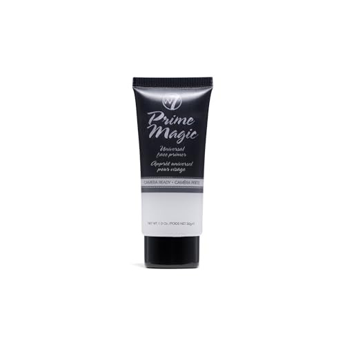 W7 Prime Magic Face Primer - Clear Makeup Base Priming Formula For Flawless Skin - Vegan Makeup 2 Pack