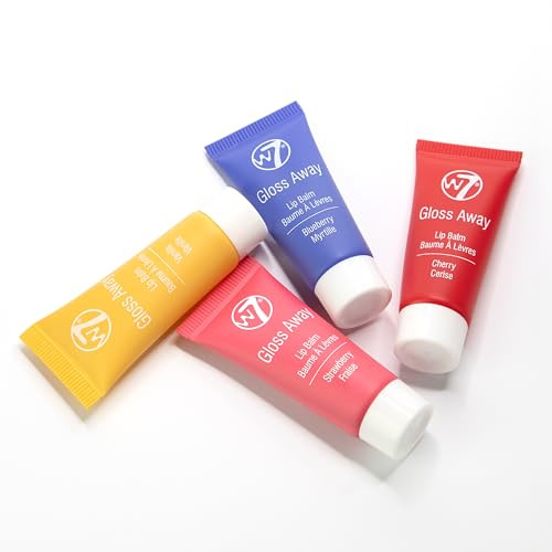 W7 Gloss Cuties - Mini Fruity Lip Balm Collection - Hydrating & Tinted Lip Balms