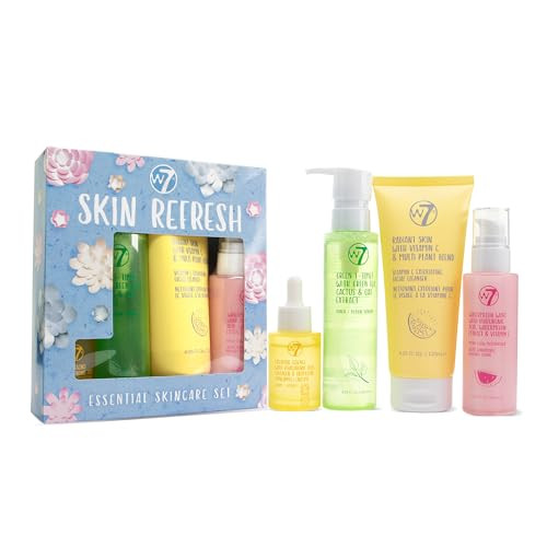 W7 Skin Refresh Skincare Set Face Cleanser Toner Serum | Buy at