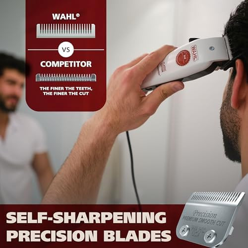 Wahl Usa Classic Edition Corded Hair Clippers & Cordless Hair Trimmer For Men Women & Children Powerdrive Motor For Smooth Consistent Haircutting & Touch-Up Trimmer Model 3029167