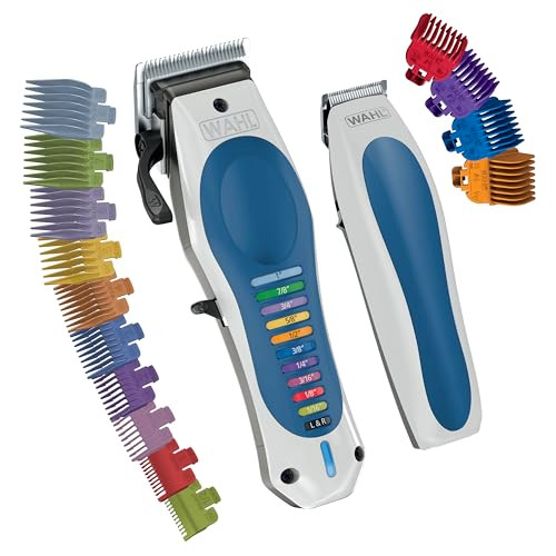 Wahl Lithium Ion Color Pro Rechargeable Cordless Hair Clippers For Men With Smart Charge Technology And Battery Hair Trimmer For Convenient At Home Haircutting & Touch Ups - Model 3026594
